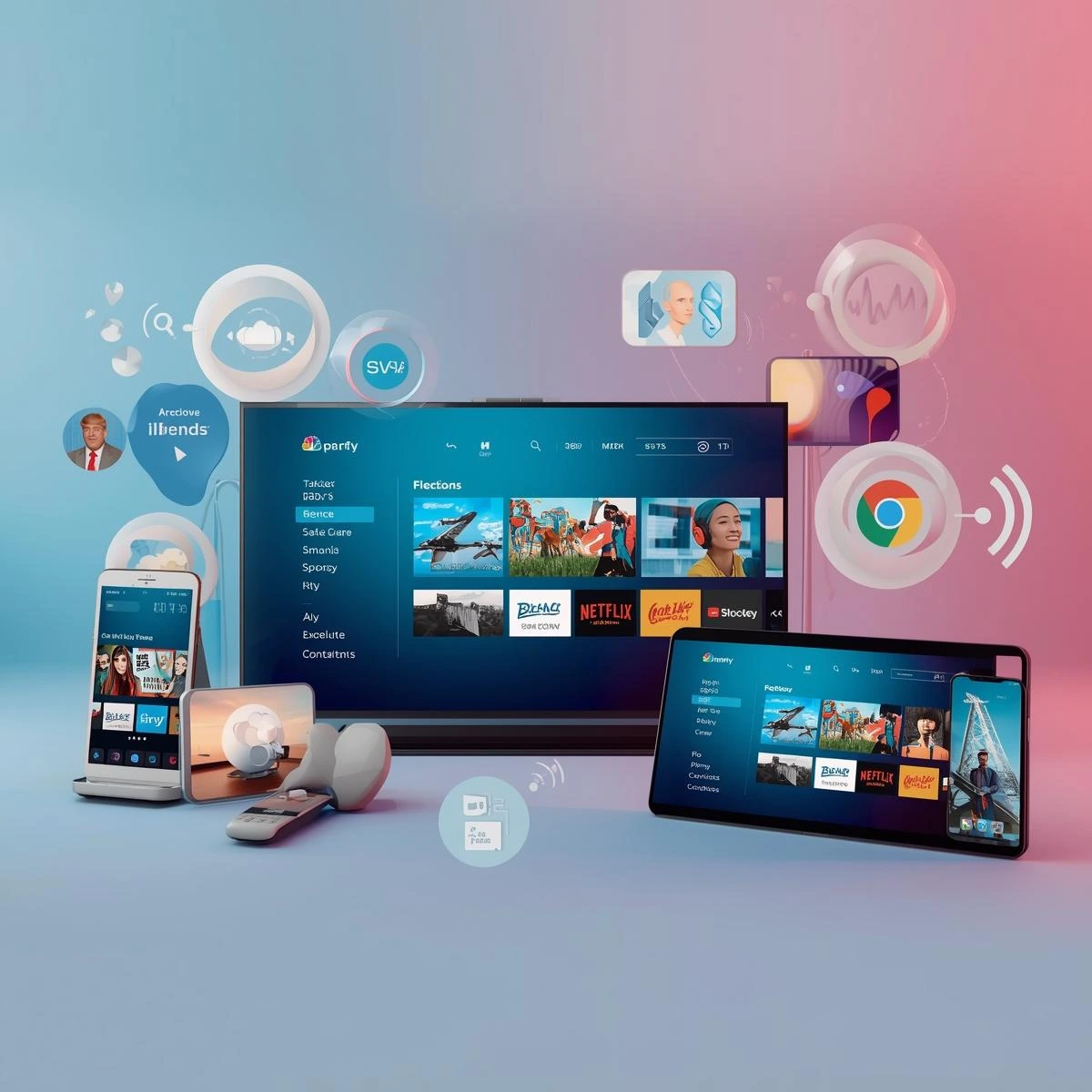 Premium iptv dans plusieurs écrans