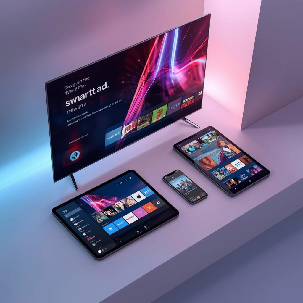 picture of iptv on multiple devices